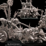 orc boar chariot, orcs & goblins avatars of war