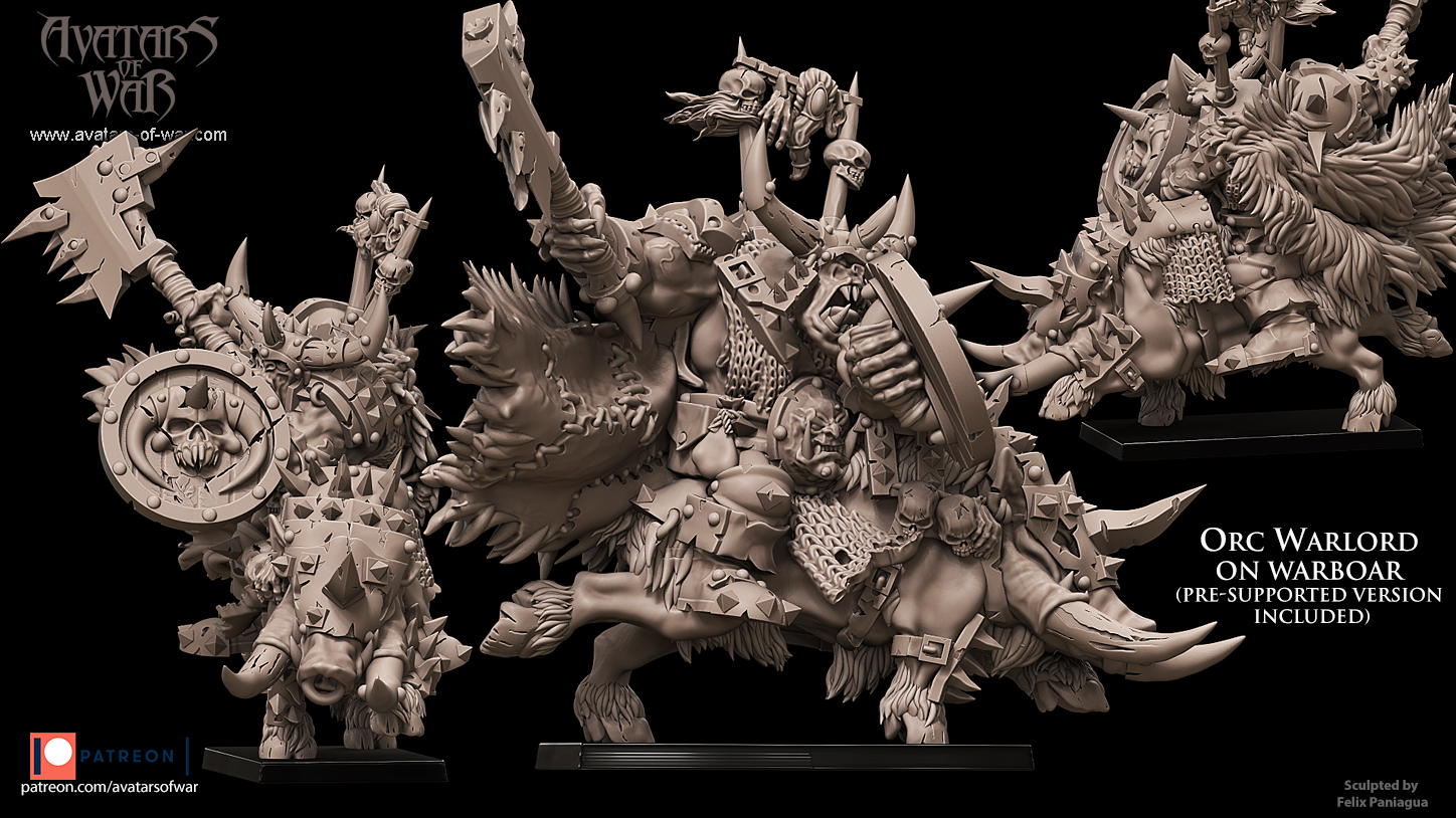 orcs and goblins, ogres avatars of war (copy)