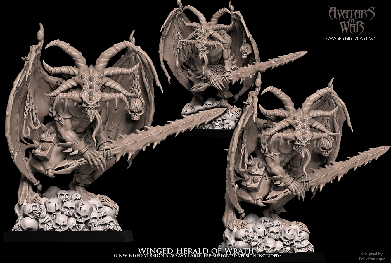 beastman lord of pestilence, beastmen avatars of war (copy)