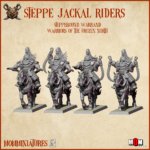 steppe jackal riders , steppes mom miniatures (copy)