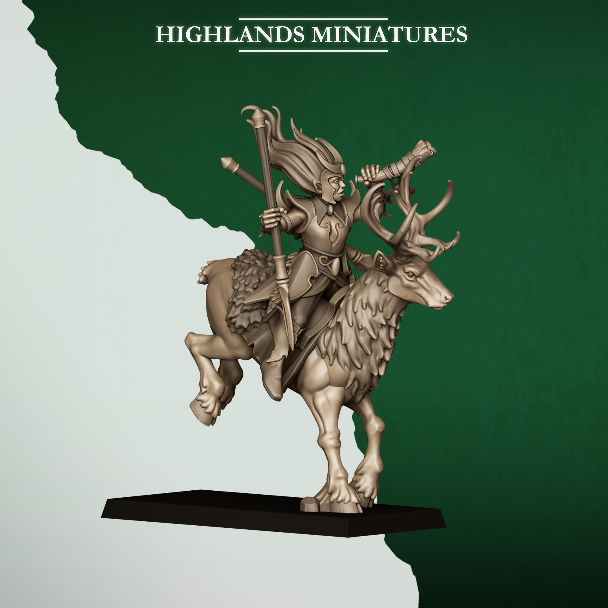 moonlight sisters, feral elves highlands miniatures