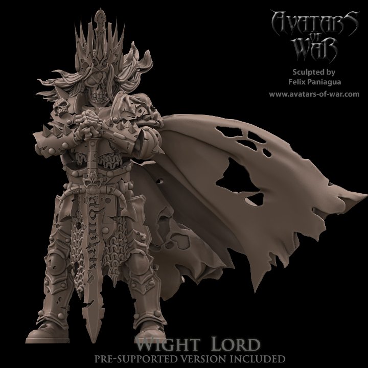 wight king, undead avatars of war