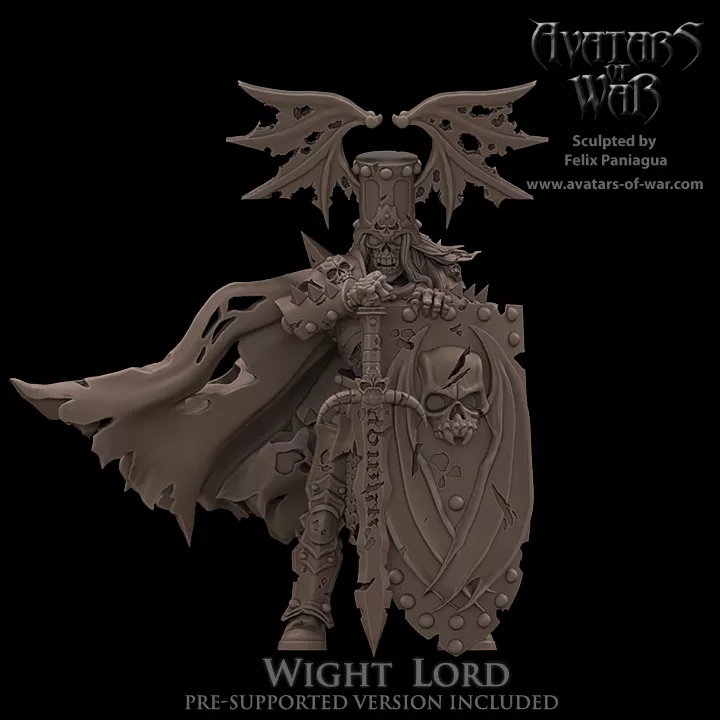 skeleton champion with two weapons, undead avatars of war (copy)