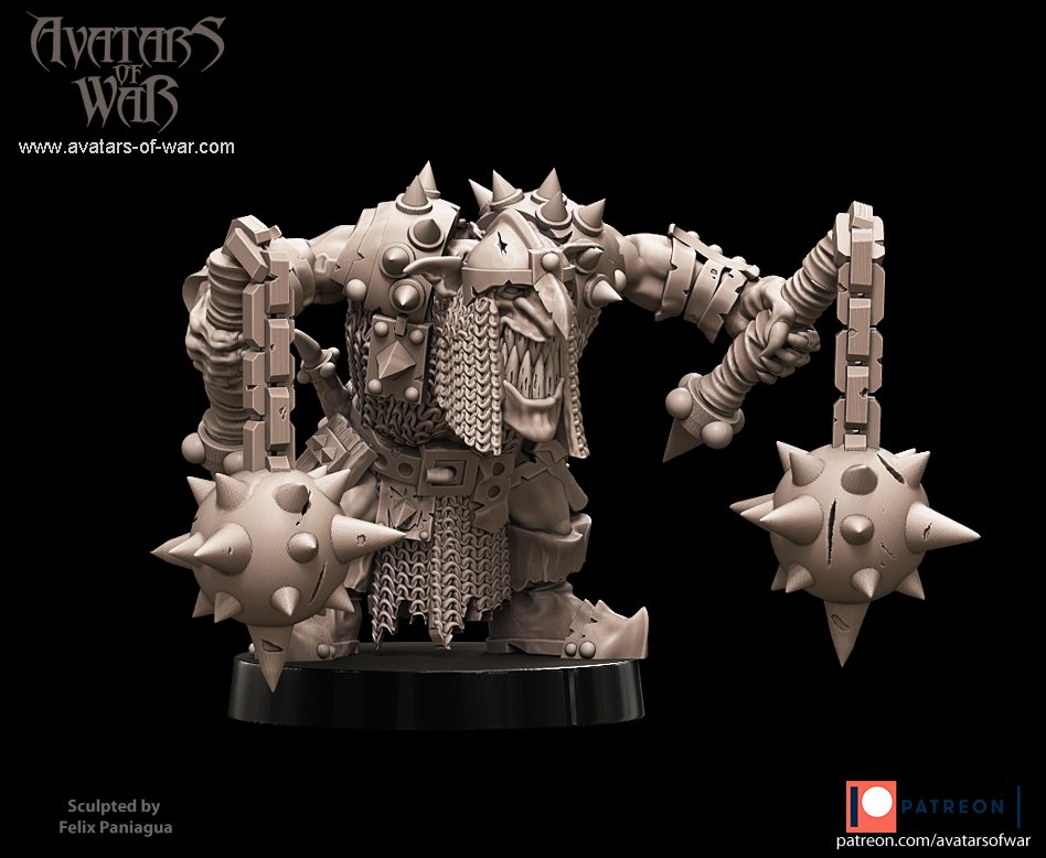 skeleton goblin champion, undead avatars of war (copy)
