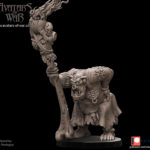 goblin hero with two ball & chain weapons, orcs & goblins avatars of war (copy)
