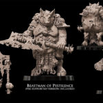 beastman lord of pestilence, beastmen avatars of war