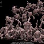 swamp trolls battle ready regiment , orcs and goblins , avatars of war