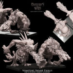 swamp trolls battle ready regiment , orcs and goblins , avatars of war