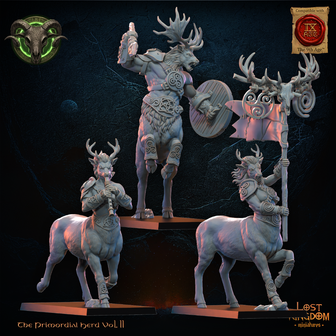 centaurs, the primordial herd, lost kingdom