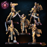 lust warriors including command group, lust warriors, lost kingdom