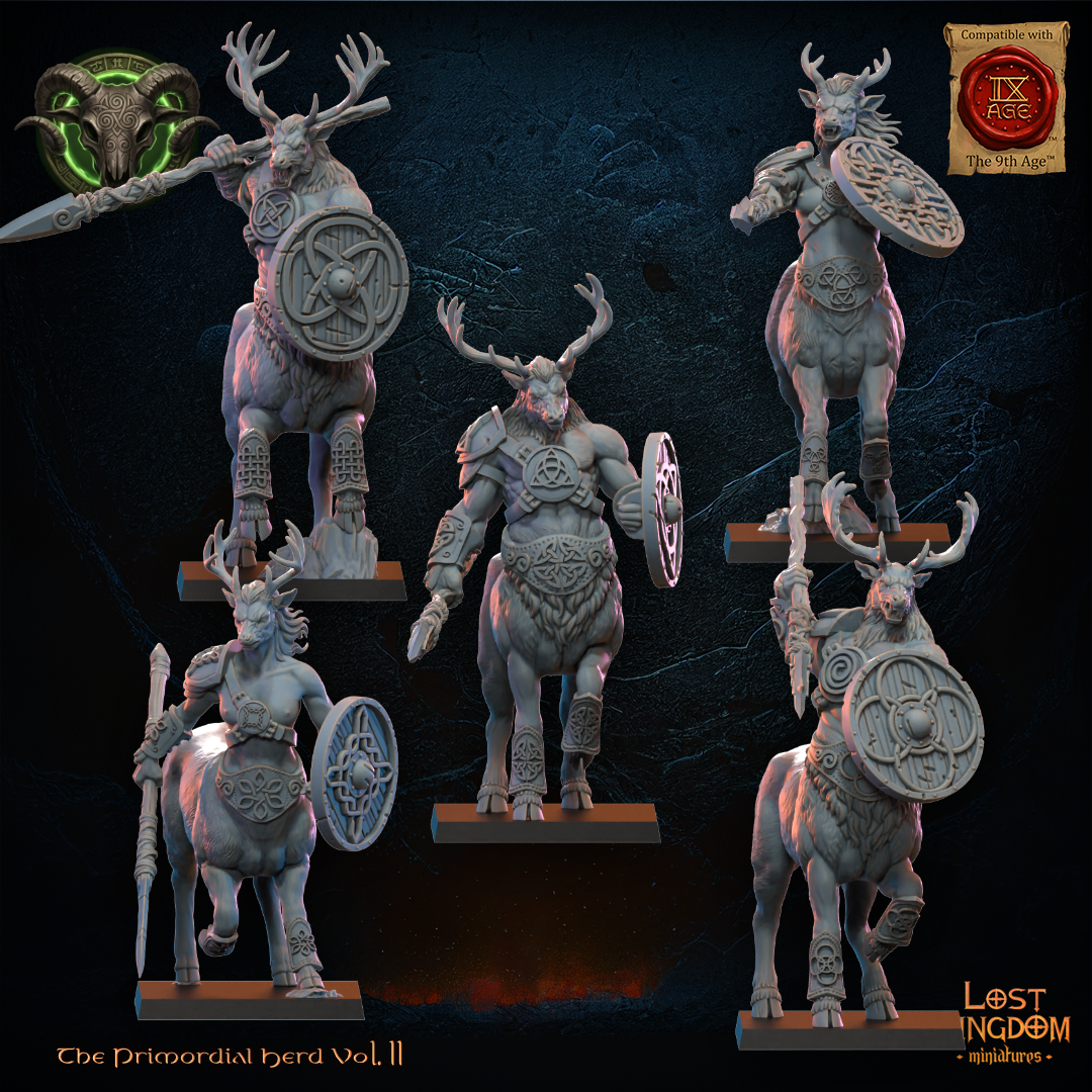 centaurs, the primordial herd, lost kingdom