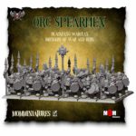 orc warriors hand weapon and shield, blackfang warclan mom miniatures (copy)