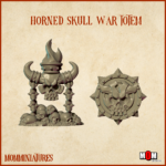 Horned Skull War Totem