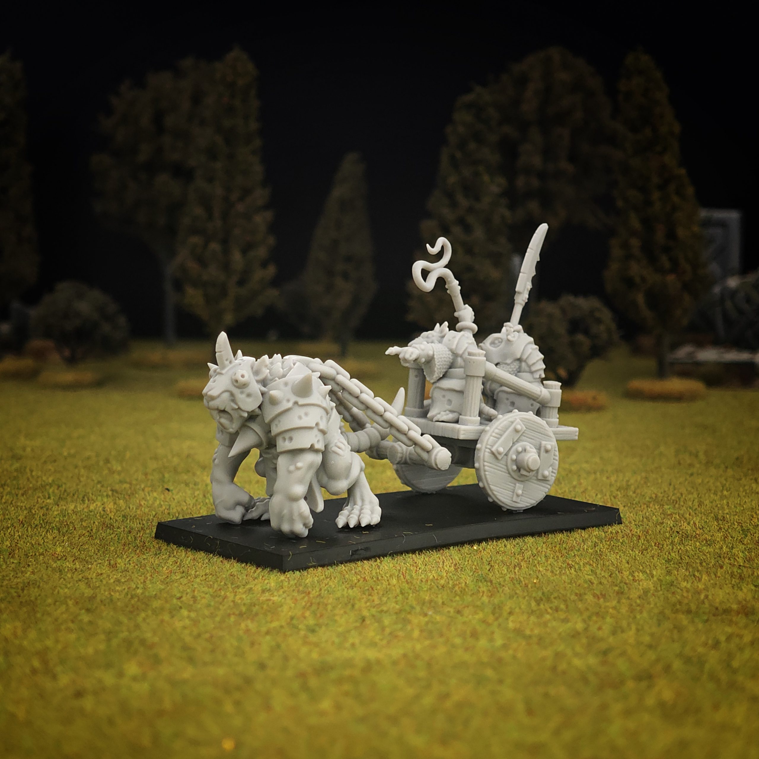 gnawfang chariot, gnawbound clans mom miniatures