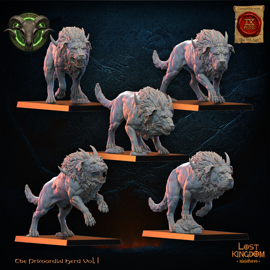 youta brennach, wildhorn lord on cuelebre, the primordial herd lost kingdom