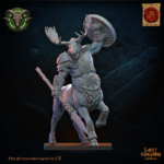 talvren, centaur chieftain, the primordial herd lost kingdom