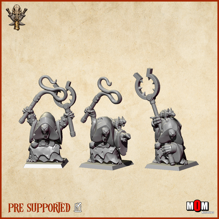 gnawtail rabble, gnawbound clans mom miniatures (copy)