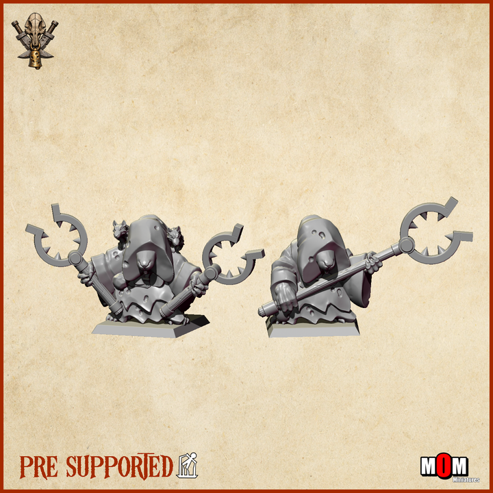 gnawtail rabble, gnawbound clans mom miniatures (copy)