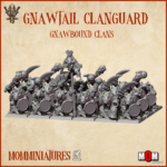 gnawtail spearguard, gnawbound clans mom miniatures (copy)