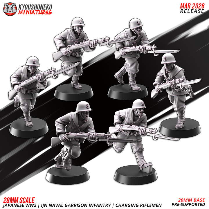 type 93 armored vehicle crew — naval garrison | japanese weird war, kyoushuneko miniatures (copy)