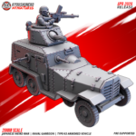 type 93 armored vehicle — naval garrison | japanese weird war ww2, kyoushuneko miniatures (copy)