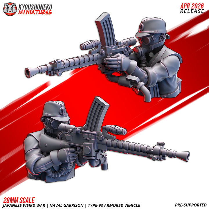 type 93 armored vehicle — naval garrison | japanese weird war ww2, kyoushuneko miniatures (copy)