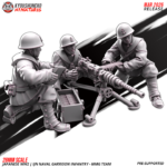 anti tank rifle team — ijn naval garrison infantry | japanese weird war ww2, kyoushuneko miniatures (copy)