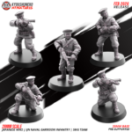 smg team | | ijn naval garrison infantry | japanese weird war, kyoushuneko miniatures (copy)