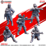 type 4 kappa amphibious assault raiders — naval garrison | japanese weird war, kyoushuneko miniatures (copy)