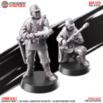 lmg team a— ijn naval garrison infantry | japanese weird war ww2, kyoushuneko miniatures (copy)