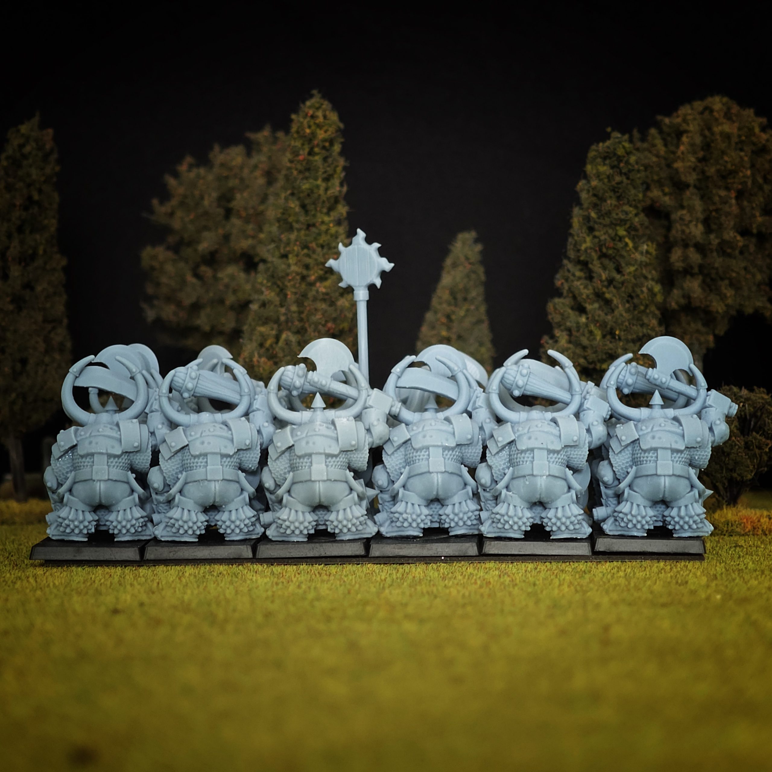 orc crossbowmen, blackfang warclan mom miniatures (copy)