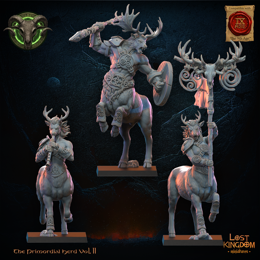 centaurs, the primordial herd, lost kingdom