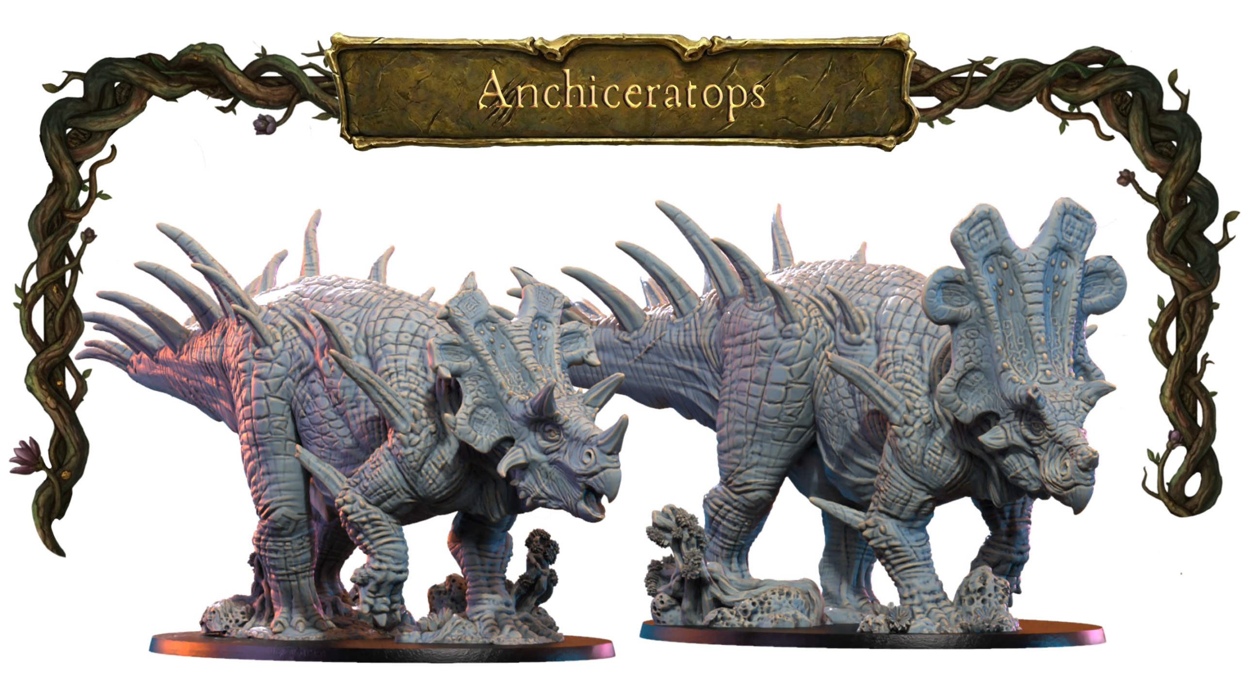 anchiceratops, cuetzpal jungle: wild creatures vol 1 lost kingdom
