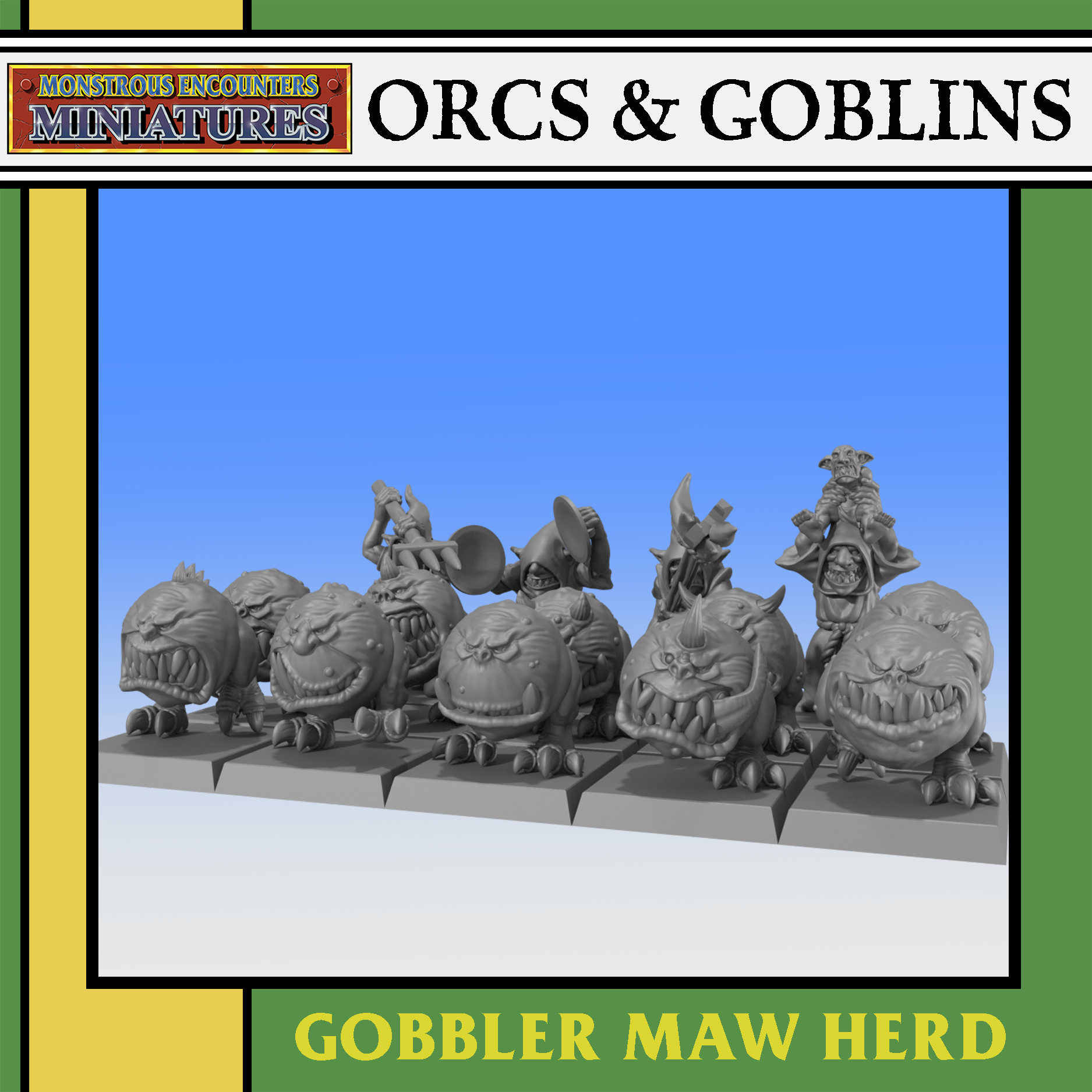 gnawbound clans ratmen, orcs and goblins monstrous encounters (copy)
