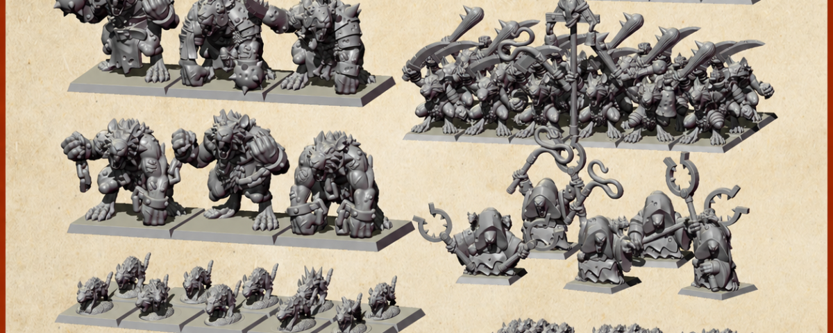 gnawbound clans starter army mom miniatures