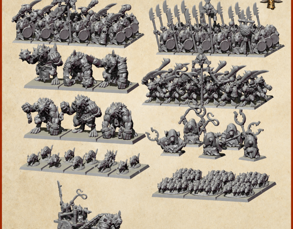 gnawbound clans starter army mom miniatures