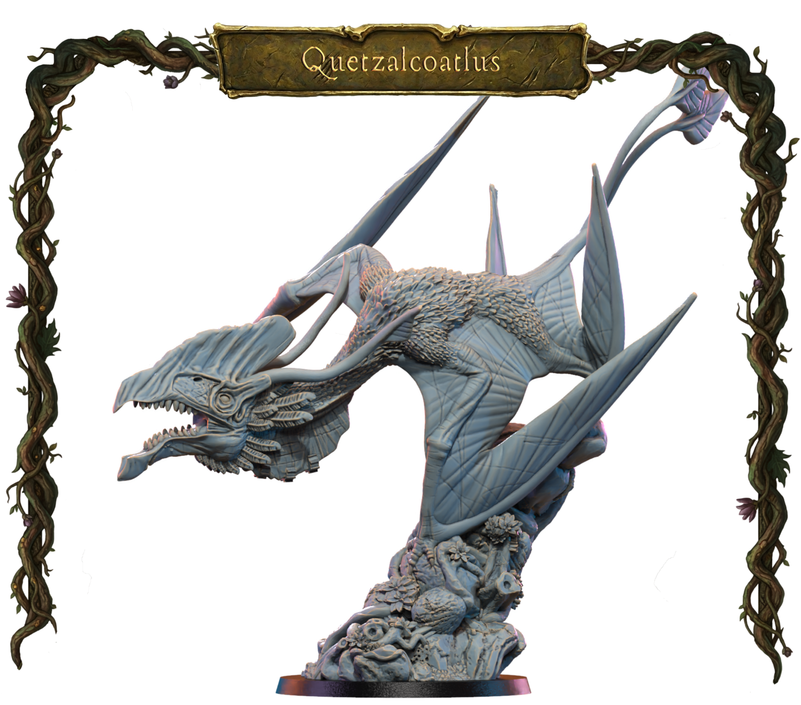 quetzatcoal, cuetzpal jungle: wild creatures vol 1 lost kingdom (copy)