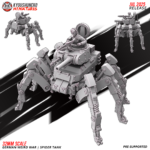 german weird war | spider tank ww2, kyoushuneko miniatures