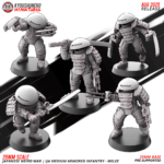 ija medium armored infantry range | japanese weird war ww2, kyoushuneko miniatures (copy)