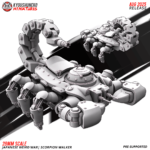 scorpion walker | japanese weird war ww2, kyoushuneko miniatures
