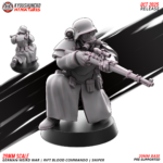 rift blood commando | officer b | german weird war, kyoushuneko miniatures (copy)