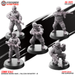 German Weird War | Falcon Infantry - B ww2, kyoushuneko miniatures (copy)
