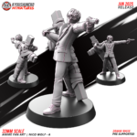 scout rider nco | snow monotrack | finnish weird war, kyoushuneko miniatures