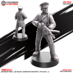 po (nco) a | ijn naval garrison infantry | japanese ww2, kyoushuneko miniatures