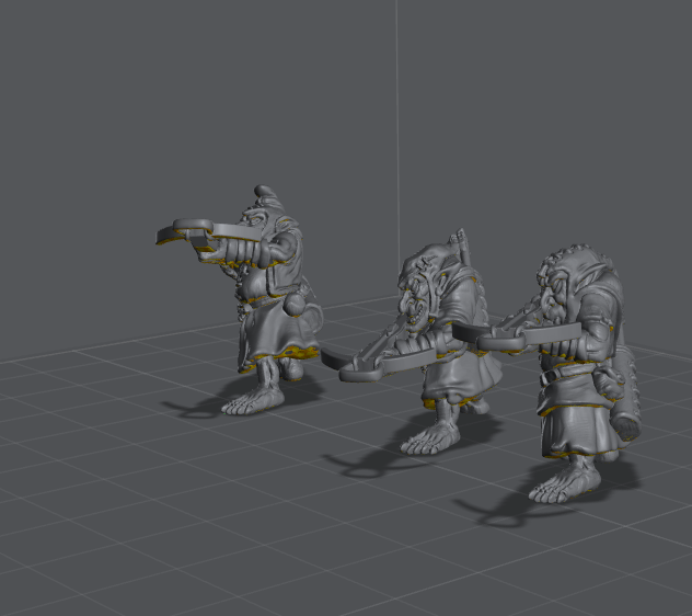 eastern goblin crossbowmen, fabelzel miniatures