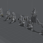 eastern goblin crossbowmen, fabelzel miniatures