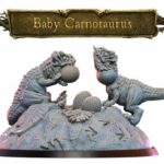 baby carnotaurus, cuetzpal jungle: wild creatures vol 1 lost kingdom