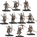cuetzpalli unit with bows inc command group, cuetzpal empire remastered, lost kingdom