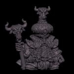 evil dwarf sorceror lord on foot, fabelzel miniatures (copy)