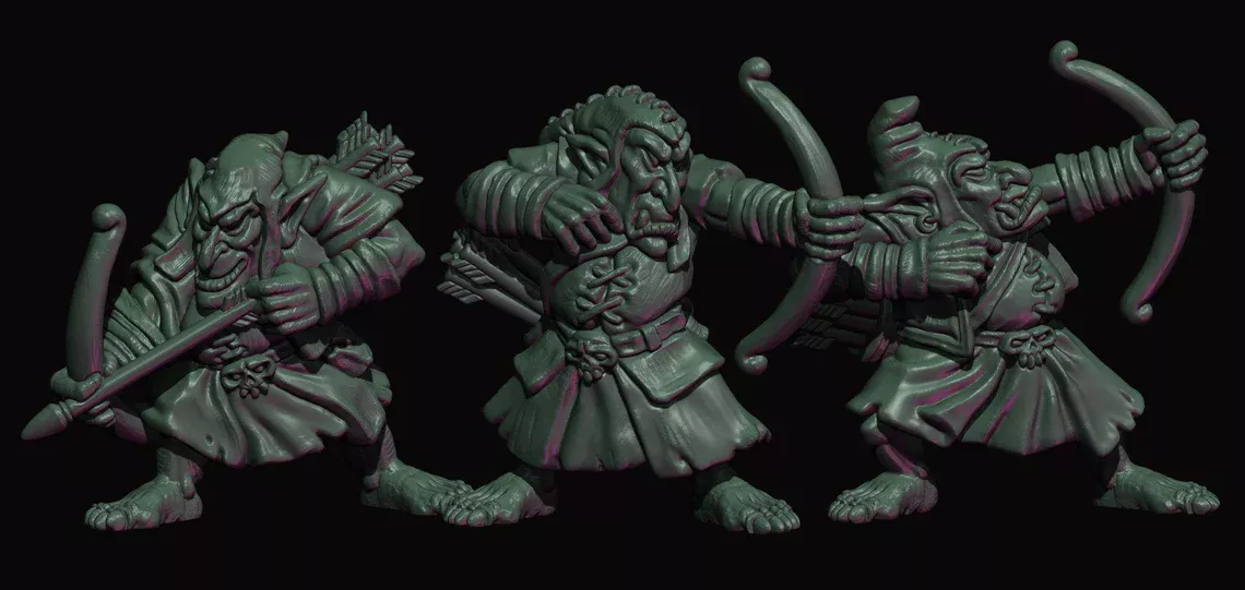 evil dwarf gunner, fabelzel miniatures (copy)